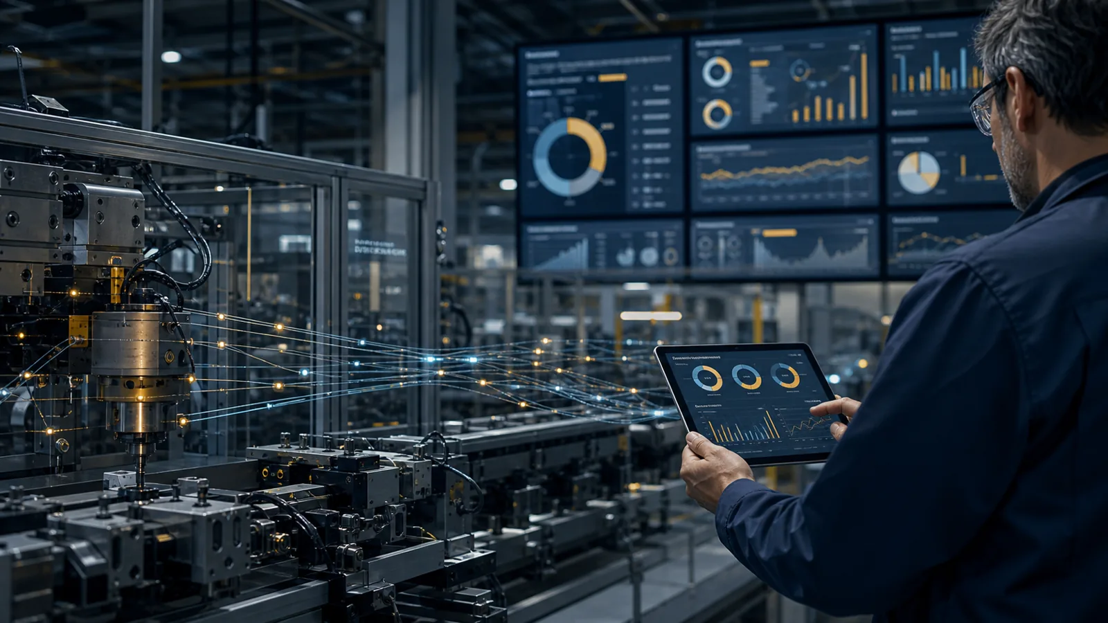 Real-time OEE on the shop floor